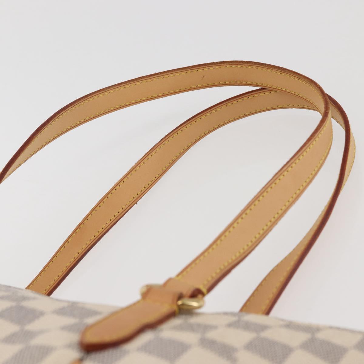 LOUIS VUITTON Damier Azur Totally PM Tote Bag N51261 LV Auth bs29529
