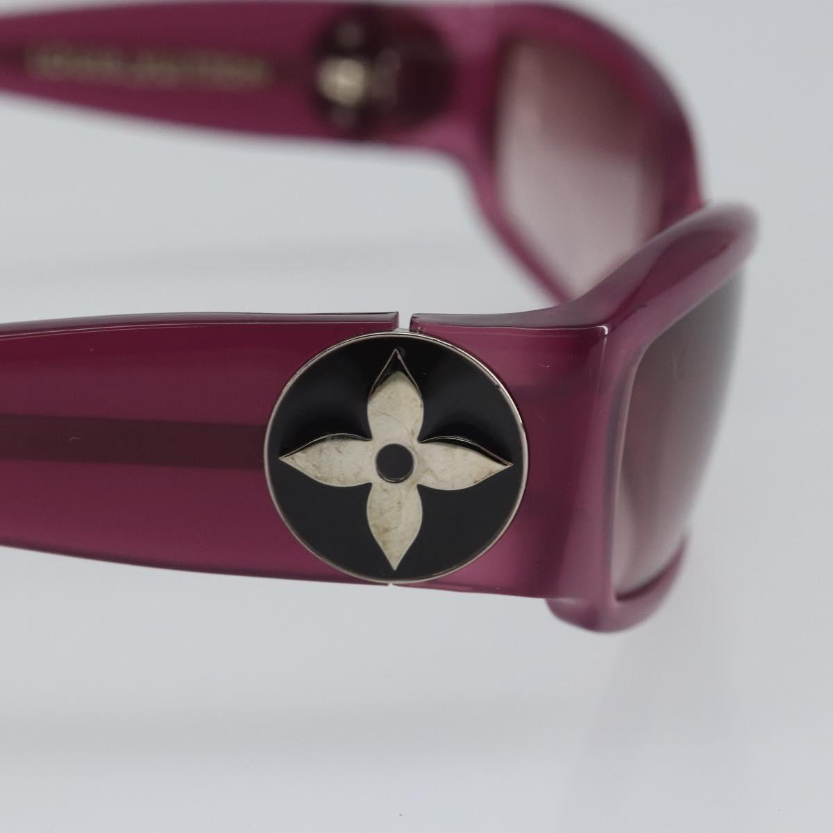 LOUIS VUITTON Sunglasses plastic Pink Z0104E LV Auth bs29541