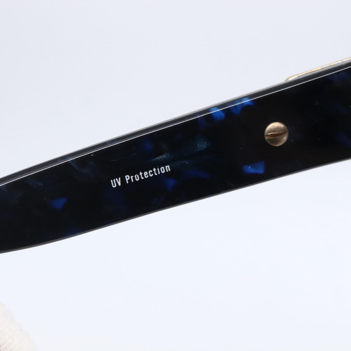 SAINT LAURENT Sunglasses plastic Blue Auth bs29545