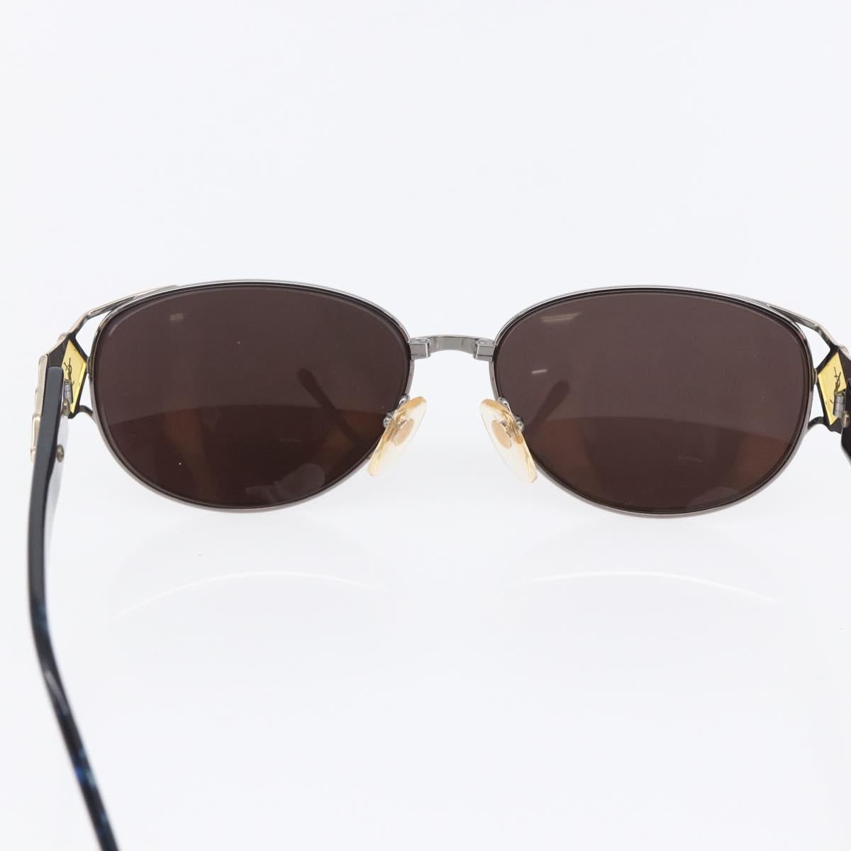 SAINT LAURENT Sunglasses plastic Blue Auth bs29545