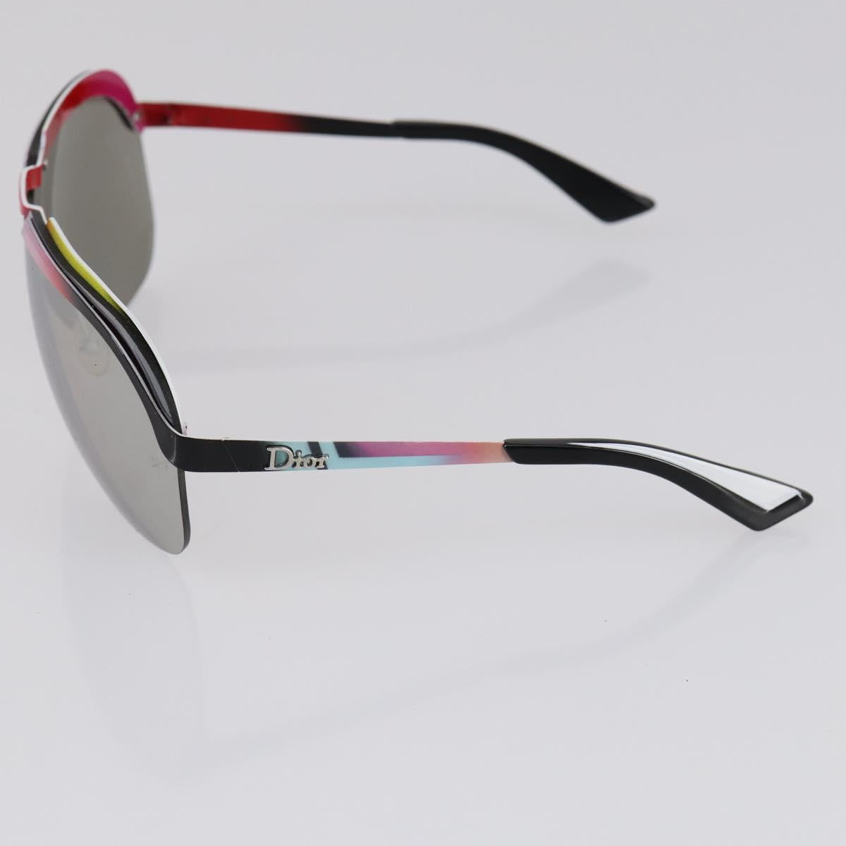 Christian Dior Sunglasses Plastic 3Set Brown Black Auth bs29549