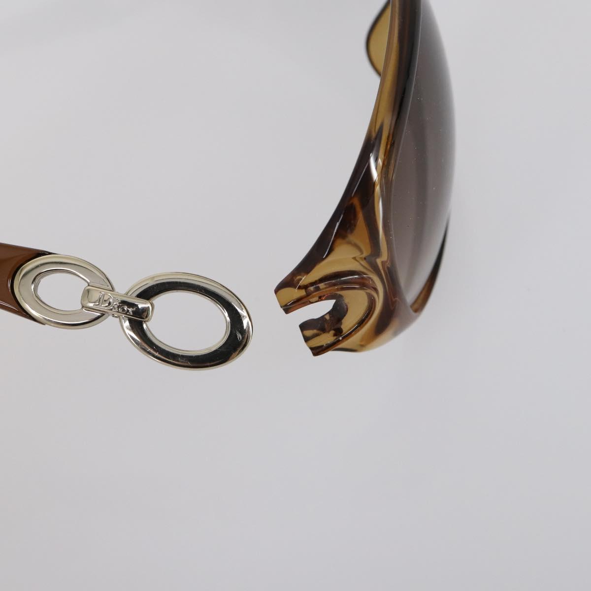 Christian Dior Sunglasses Plastic 3Set Brown Black Auth bs29549