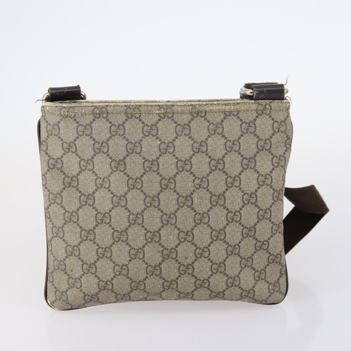 GUCCI GG Canvas Shoulder Bag PVC nylon 5Set Black Beige Brown Auth bs29551