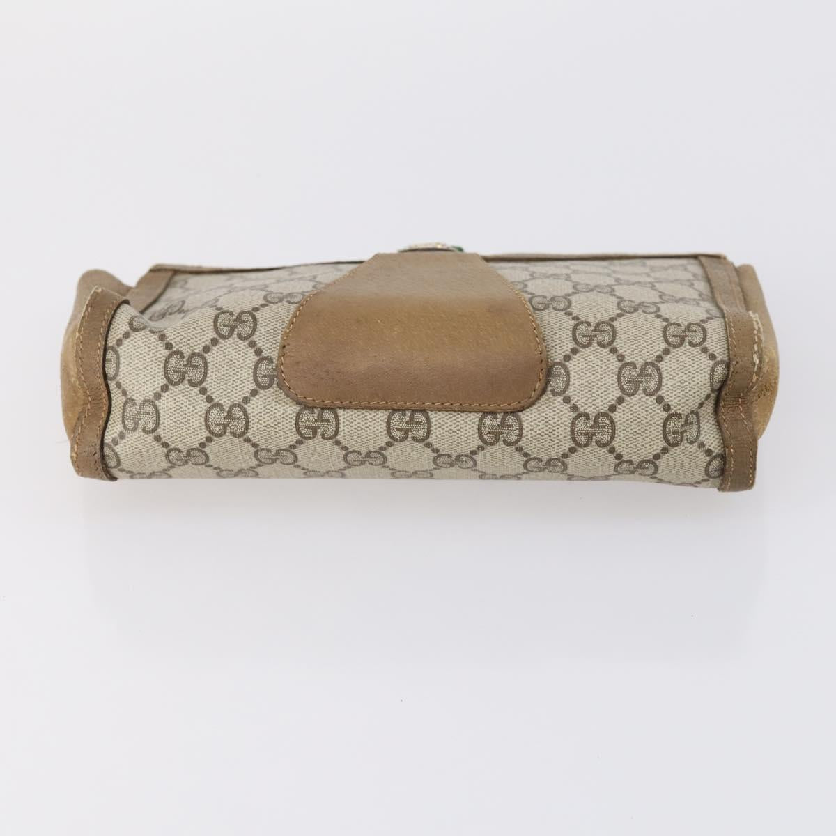 GUCCI GG Canvas Shoulder Bag PVC nylon 5Set Black Beige Brown Auth bs29551