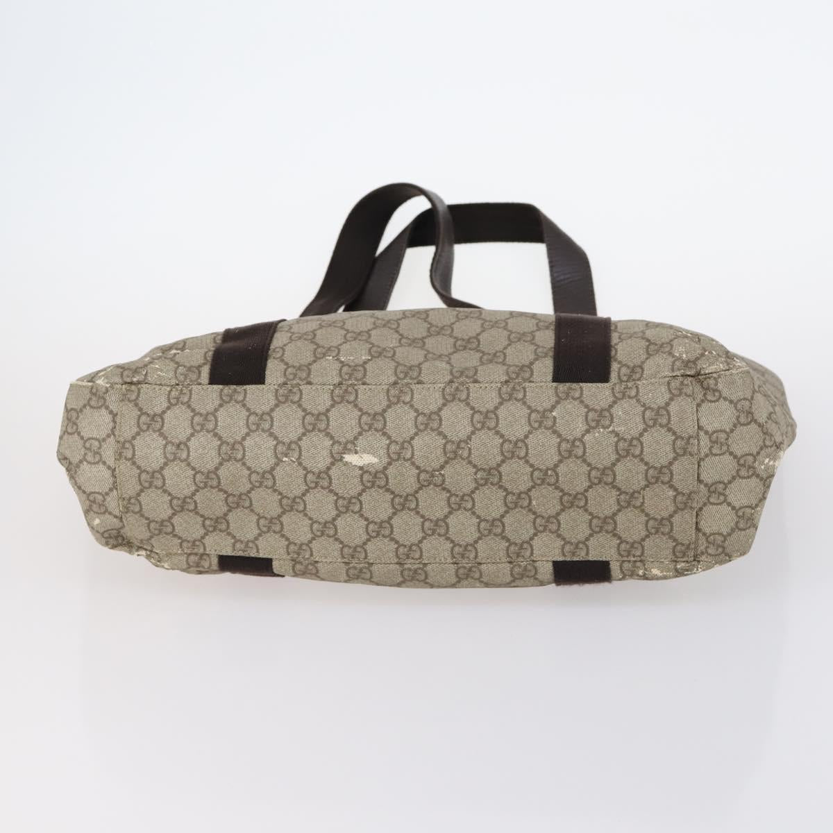 GUCCI GG Canvas Shoulder Bag PVC nylon 5Set Black Beige Brown Auth bs29551