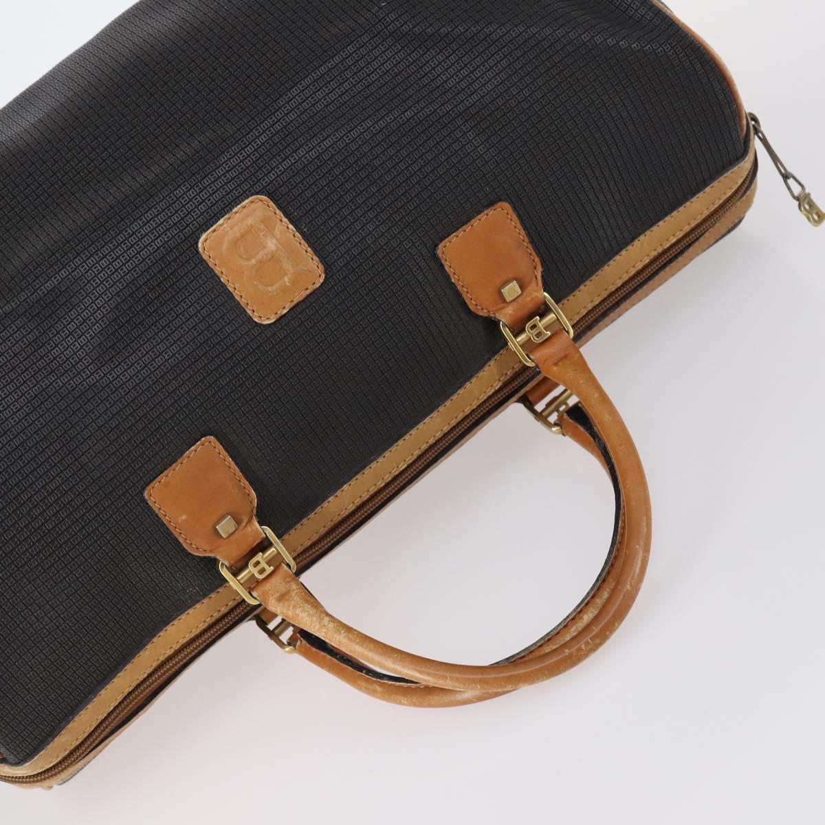 BALLY Hand Bag Leather PVC 4Set Black Red Navy Auth bs29555