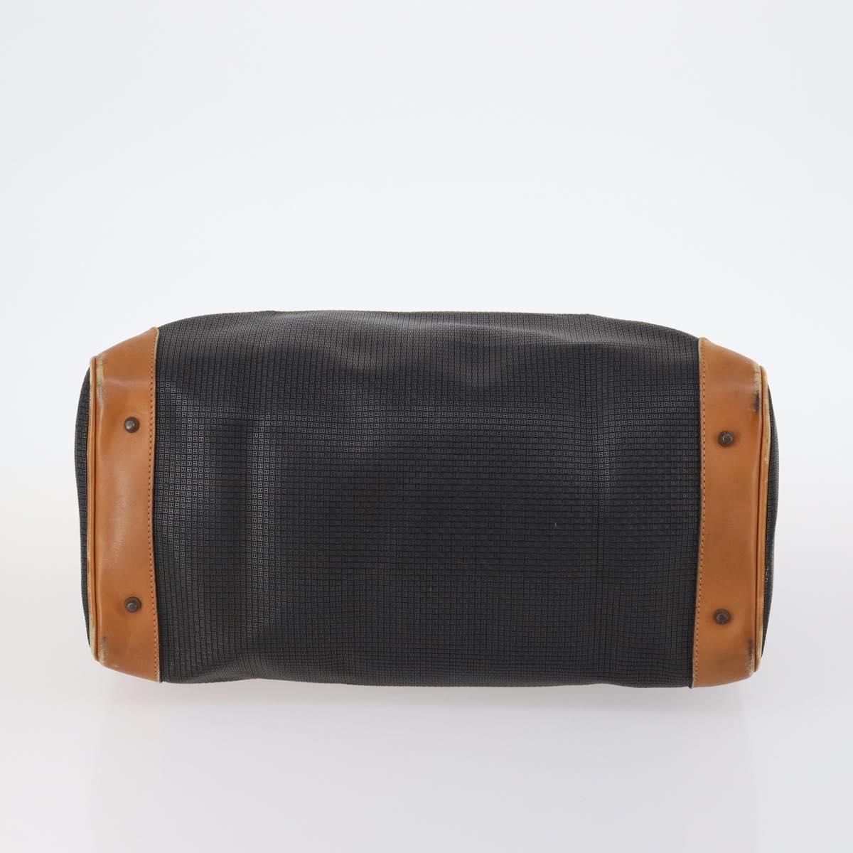 BALLY Hand Bag Leather PVC 4Set Black Red Navy Auth bs29555