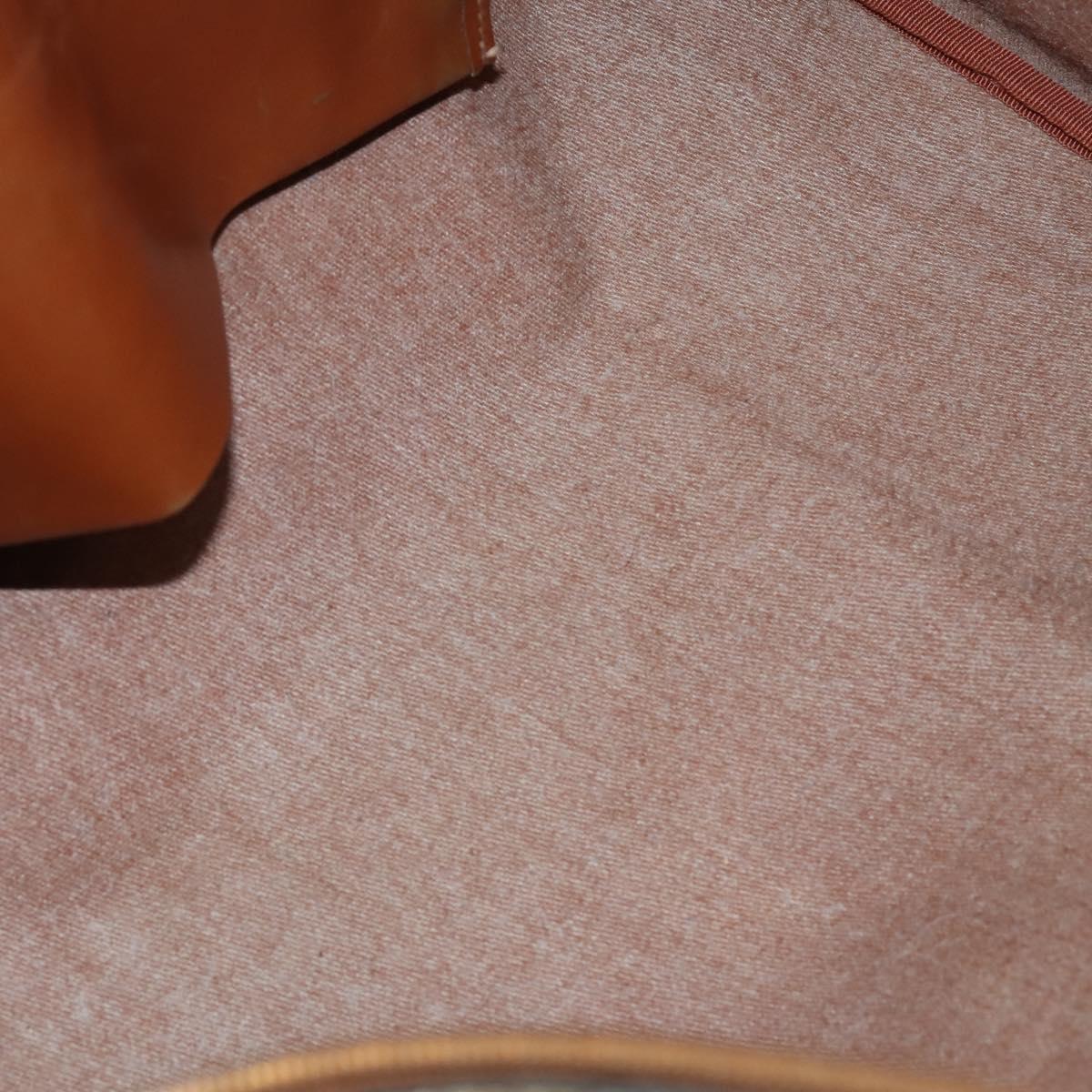 BALLY Hand Bag Leather PVC 4Set Black Red Navy Auth bs29555