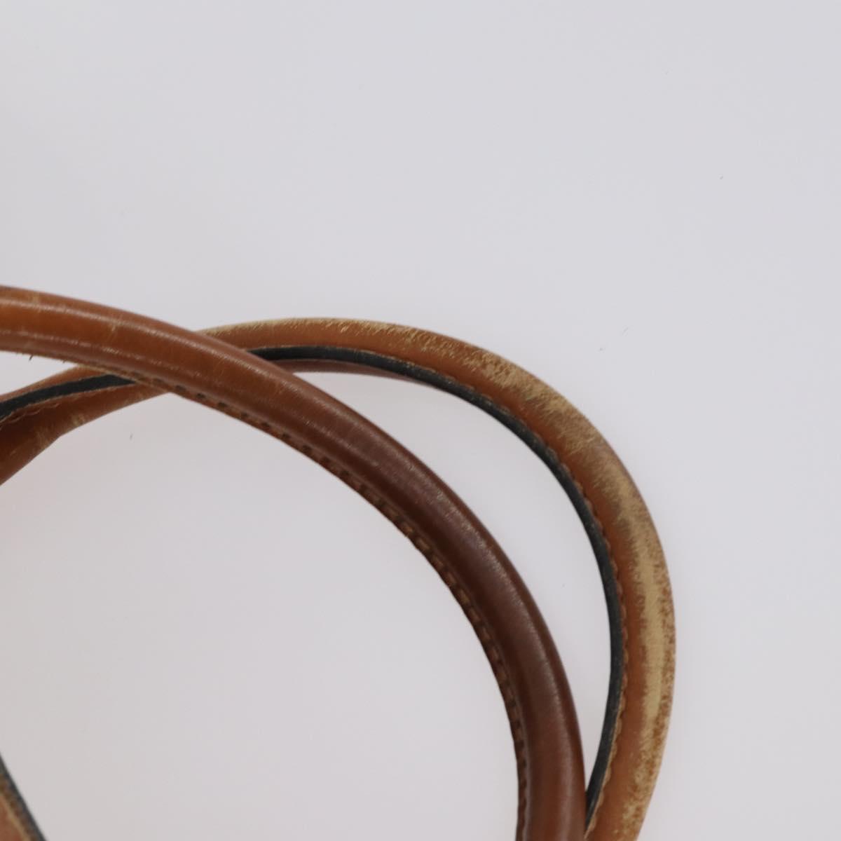 BALLY Hand Bag Leather PVC 4Set Black Red Navy Auth bs29555