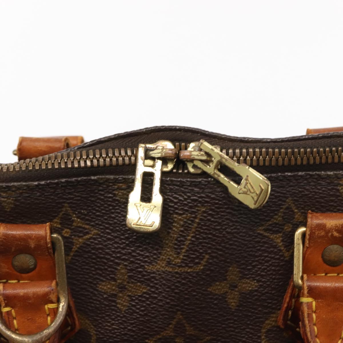 LOUIS VUITTON Monogram Alma Hand Bag M51130 LV Auth bs29560