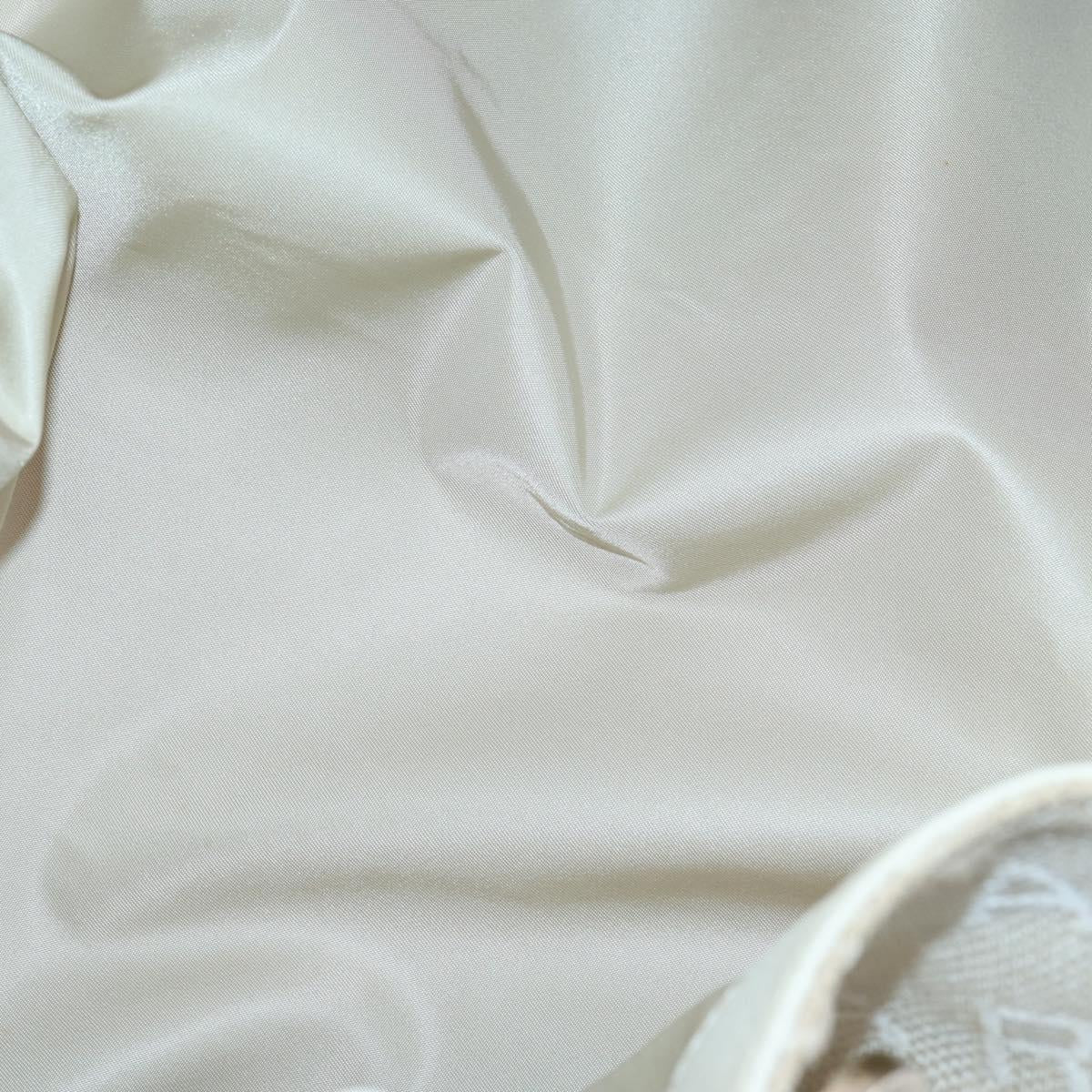 BVLGARI Logo Mania Hand Bag Canvas 2Set Beige Brown Auth bs29563