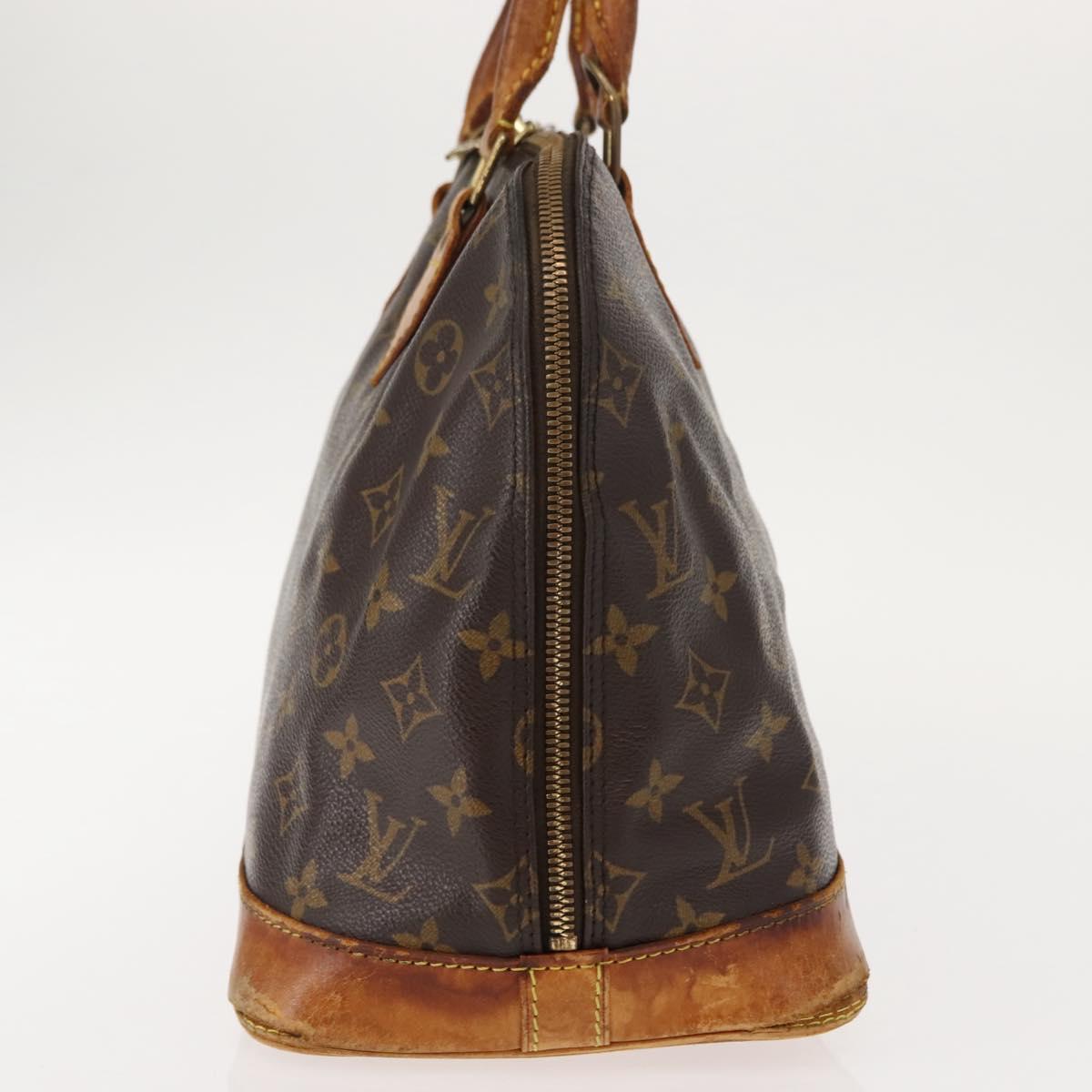 LOUIS VUITTON Monogram Alma Hand Bag M51130 LV Auth bs29568