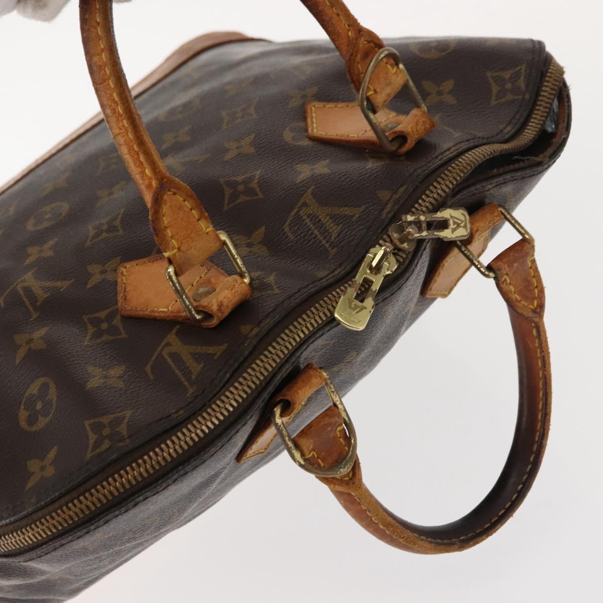 LOUIS VUITTON Monogram Alma Hand Bag M51130 LV Auth bs29568