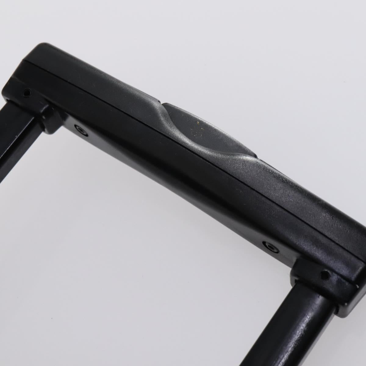 LOEWE Suitcase Nylon Black Silver Auth bs29570