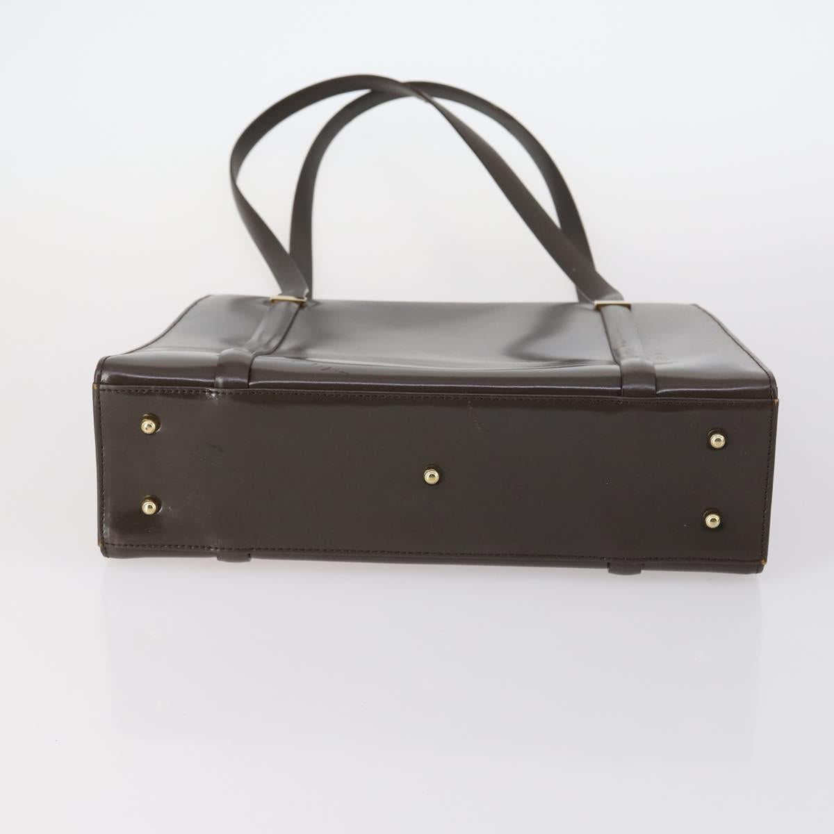 BURBERRY Tote Bag Leather 5Set Beige Brown Auth bs29571