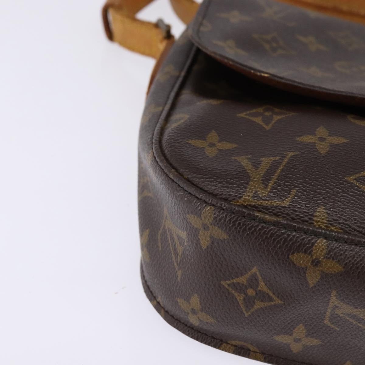 LOUIS VUITTON Monogram Saint Cloud GM Shoulder Bag M51242 LV Auth bs29598
