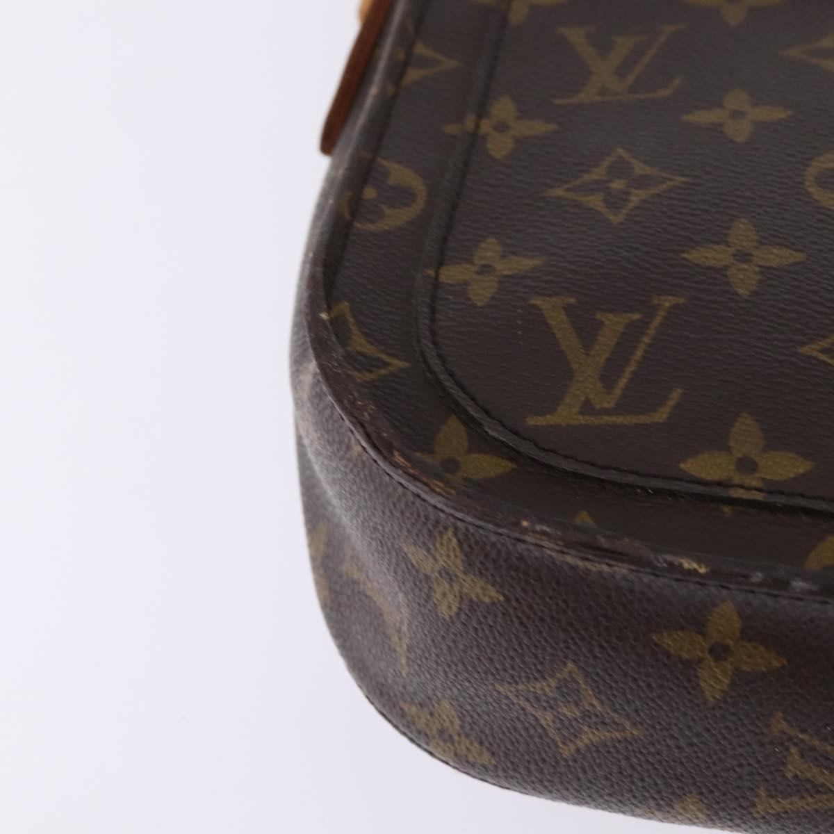 LOUIS VUITTON Monogram Saint Cloud GM Shoulder Bag M51242 LV Auth bs29598
