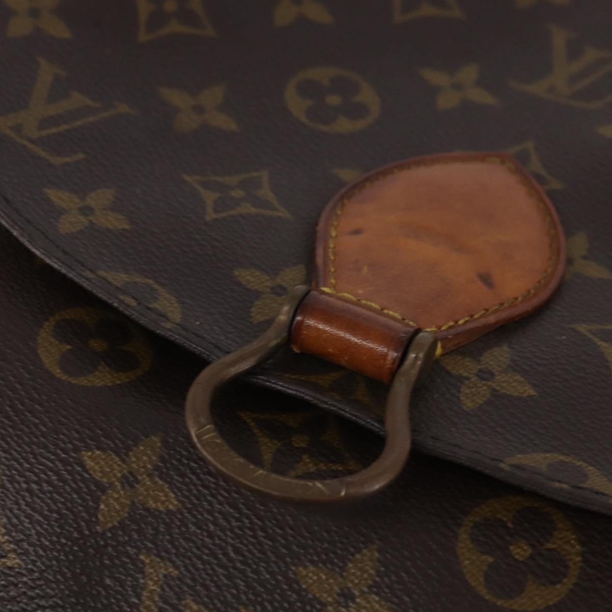LOUIS VUITTON Monogram Saint Cloud GM Shoulder Bag M51242 LV Auth bs29598