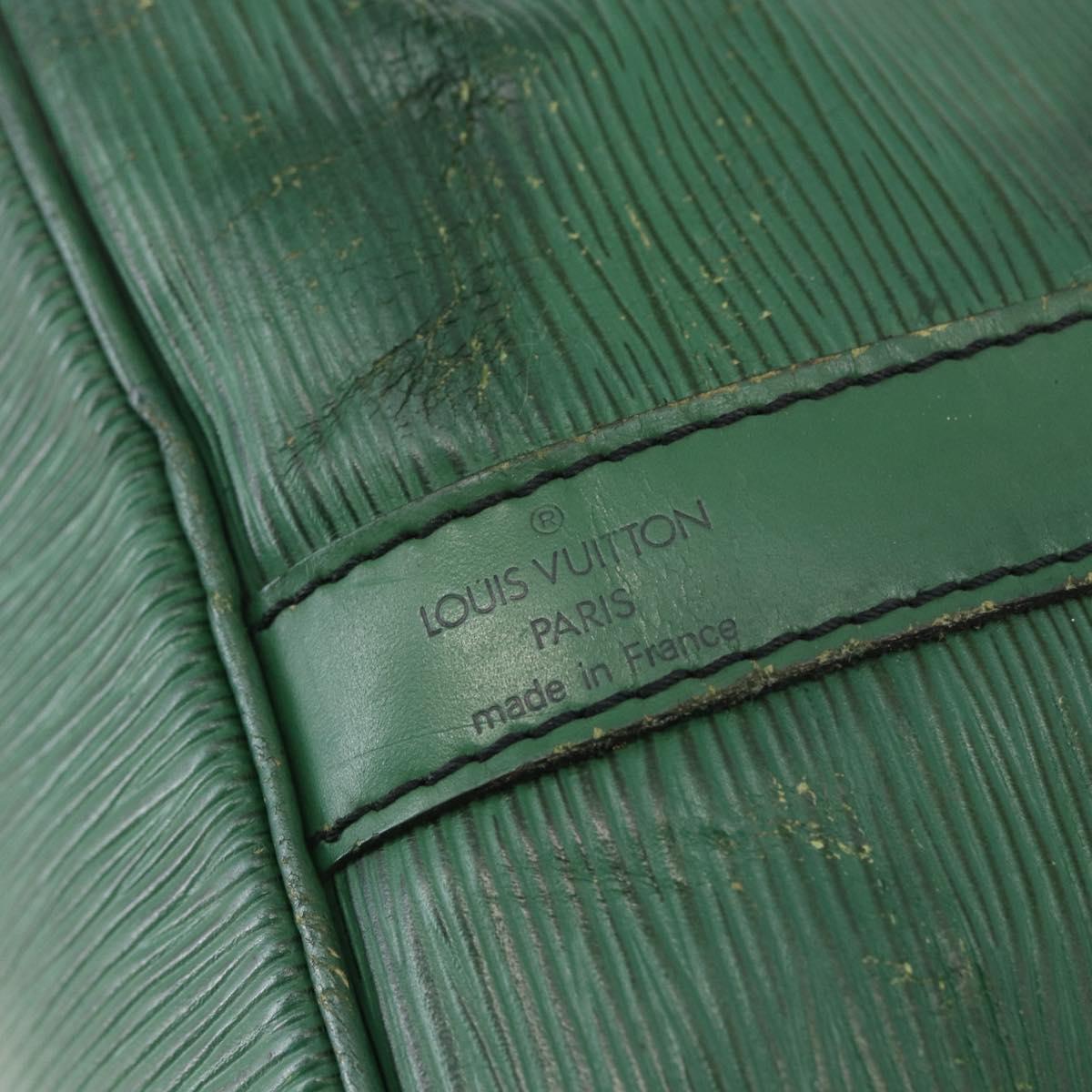 LOUIS VUITTON Epi Petit Noe Shoulder Bag Green M44104 LV Auth bs29603