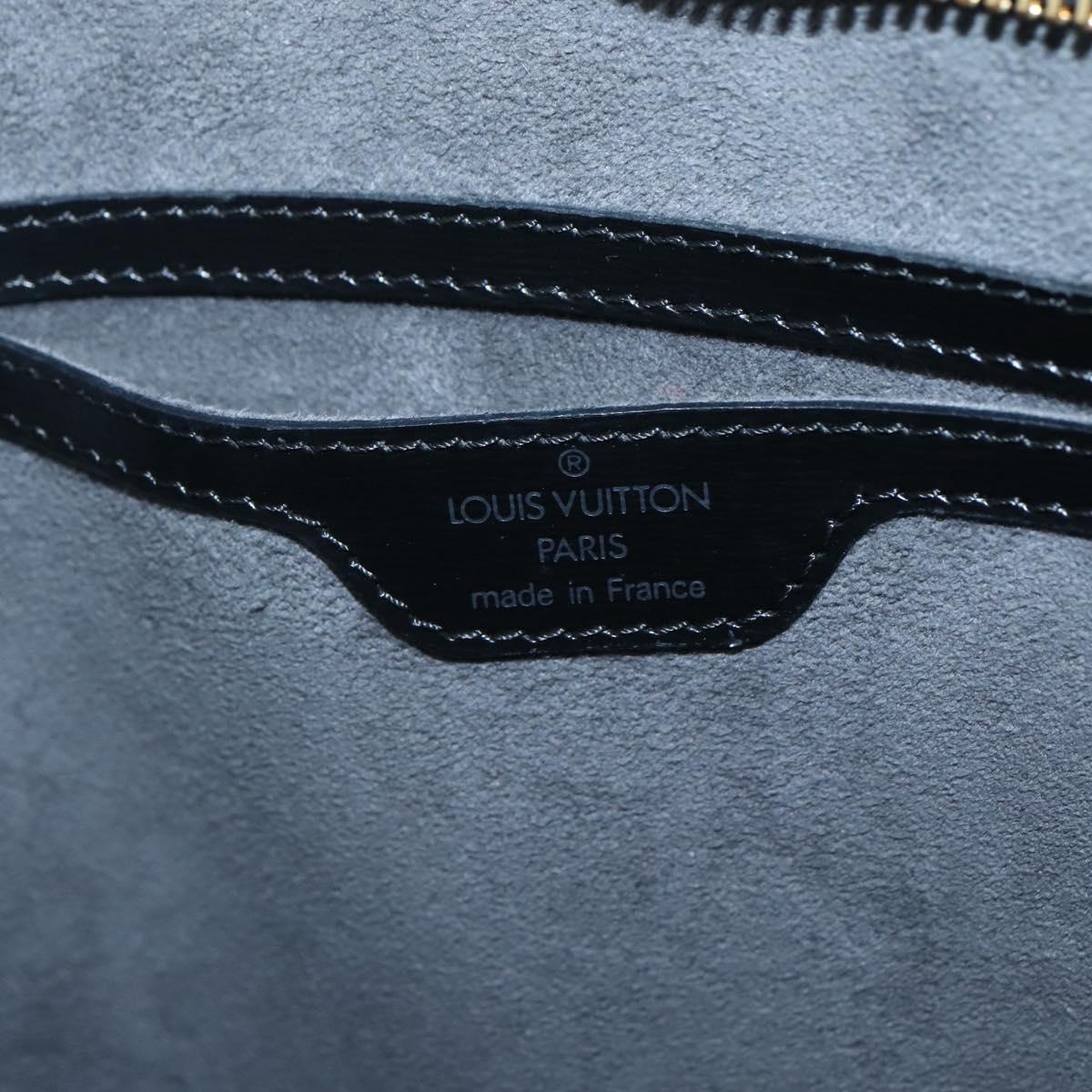 LOUIS VUITTON Epi Saint Jacques Hand Bag Black M52272 LV Auth bs29604