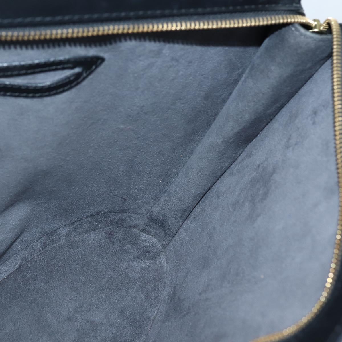 LOUIS VUITTON Epi Saint Jacques Hand Bag Black M52272 LV Auth bs29604