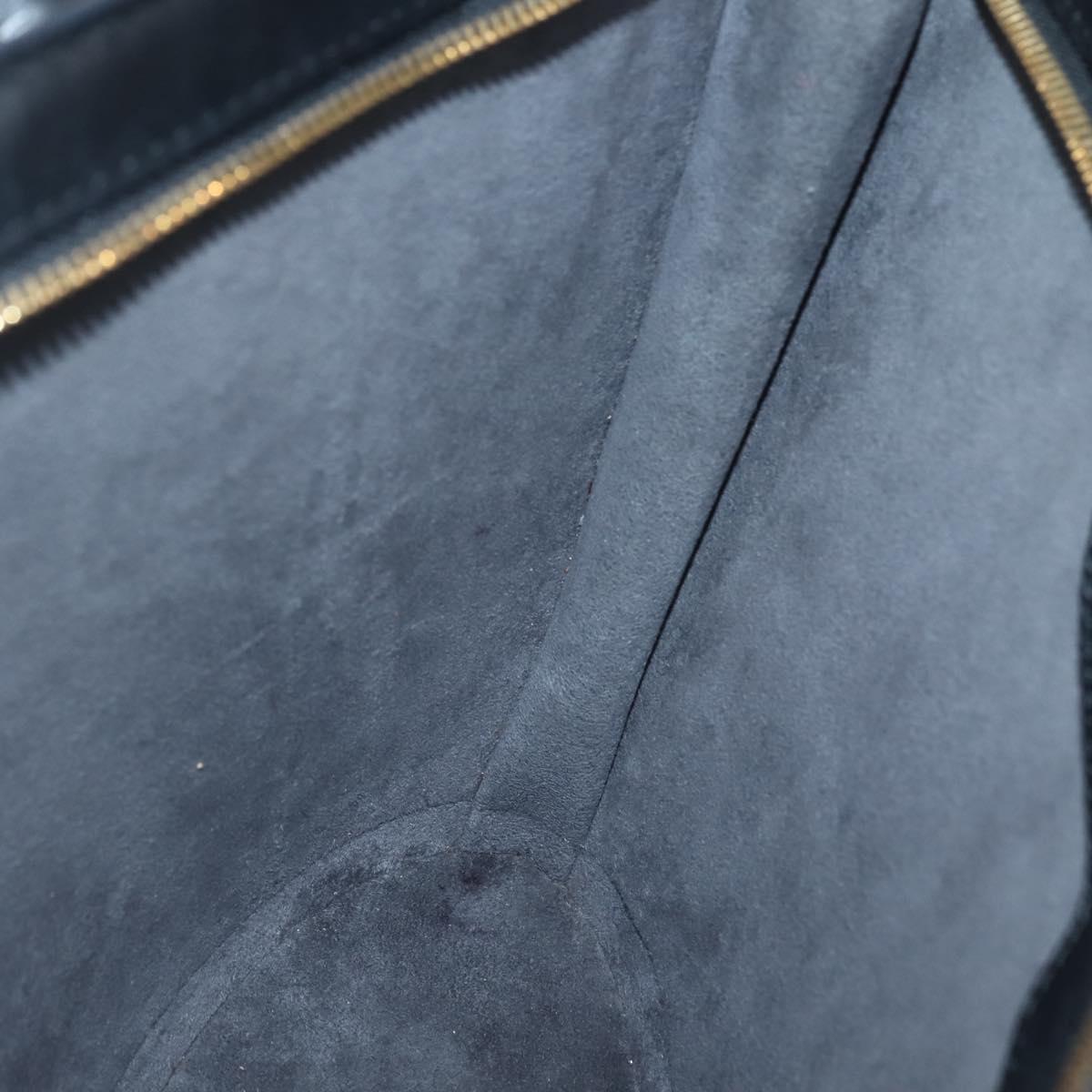 LOUIS VUITTON Epi Saint Jacques Hand Bag Black M52272 LV Auth bs29604
