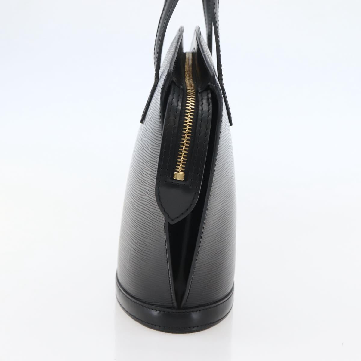 LOUIS VUITTON Epi Saint Jacques Hand Bag Black M52272 LV Auth bs29604