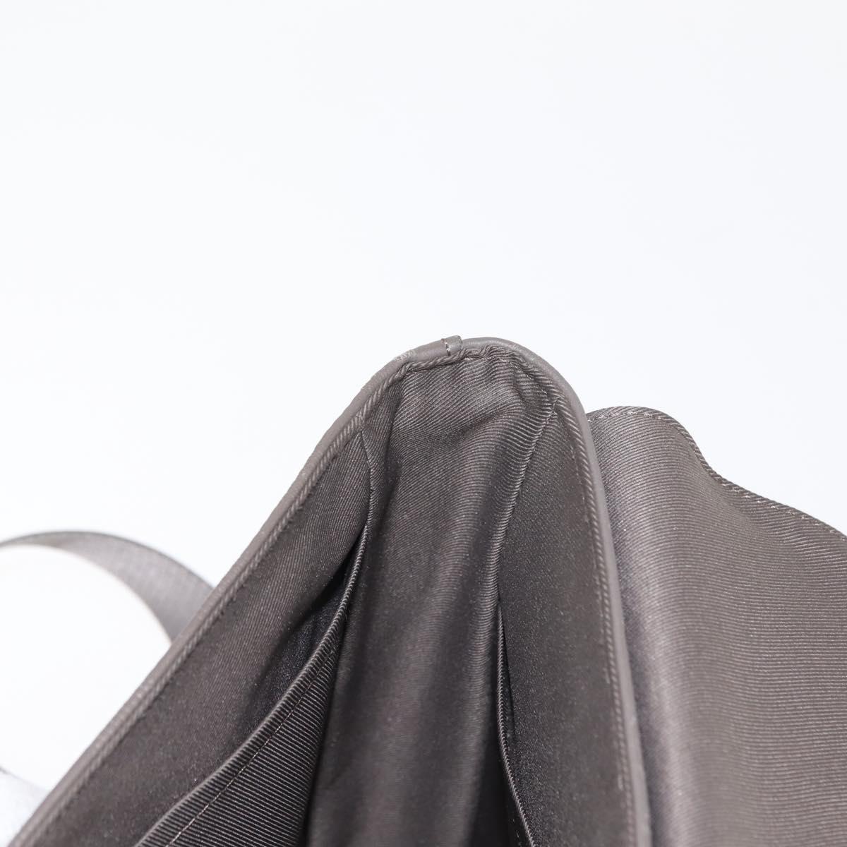 LOUIS VUITTON Damier Infini District PM Shoulder Bag Gray N41485 Auth bs29610