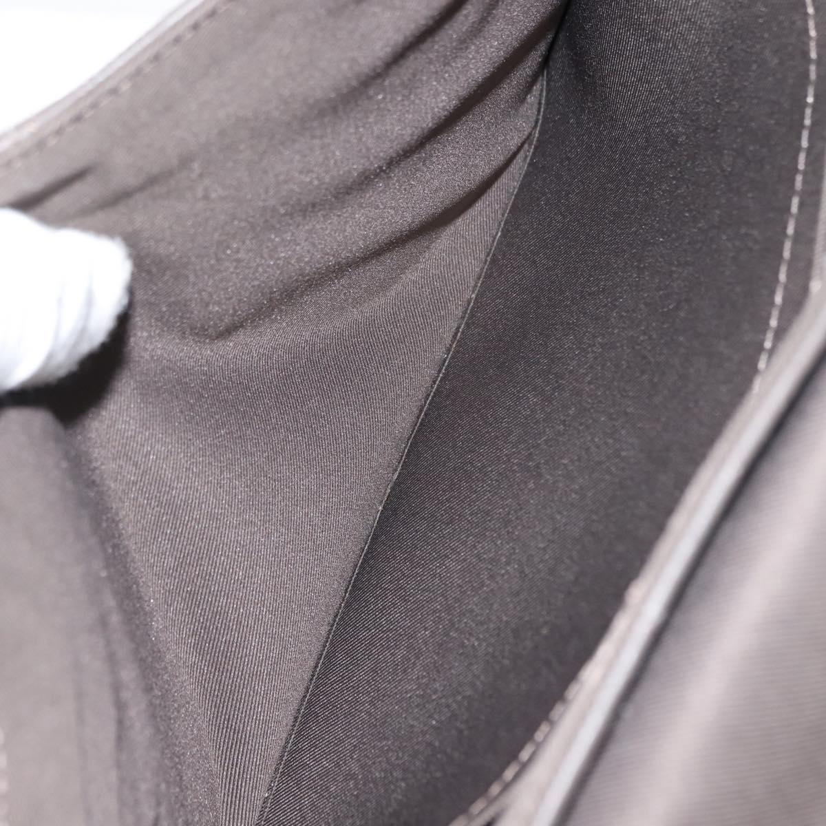 LOUIS VUITTON Damier Infini District PM Shoulder Bag Gray N41485 Auth bs29610