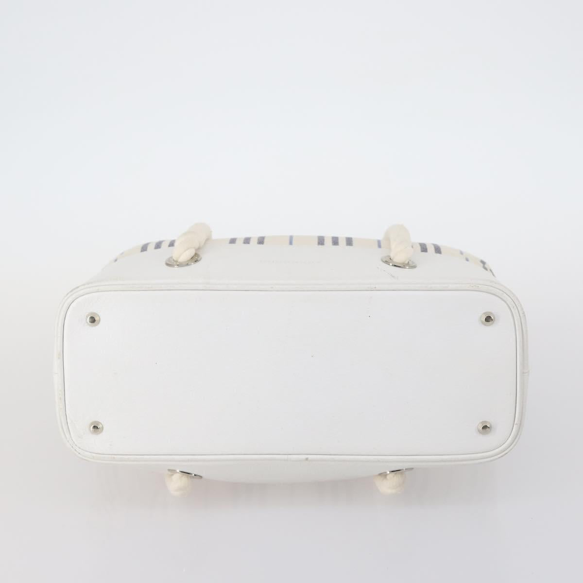 BURBERRY Nova Check Tote Bag Canvas 4Set Beige Auth bs29616