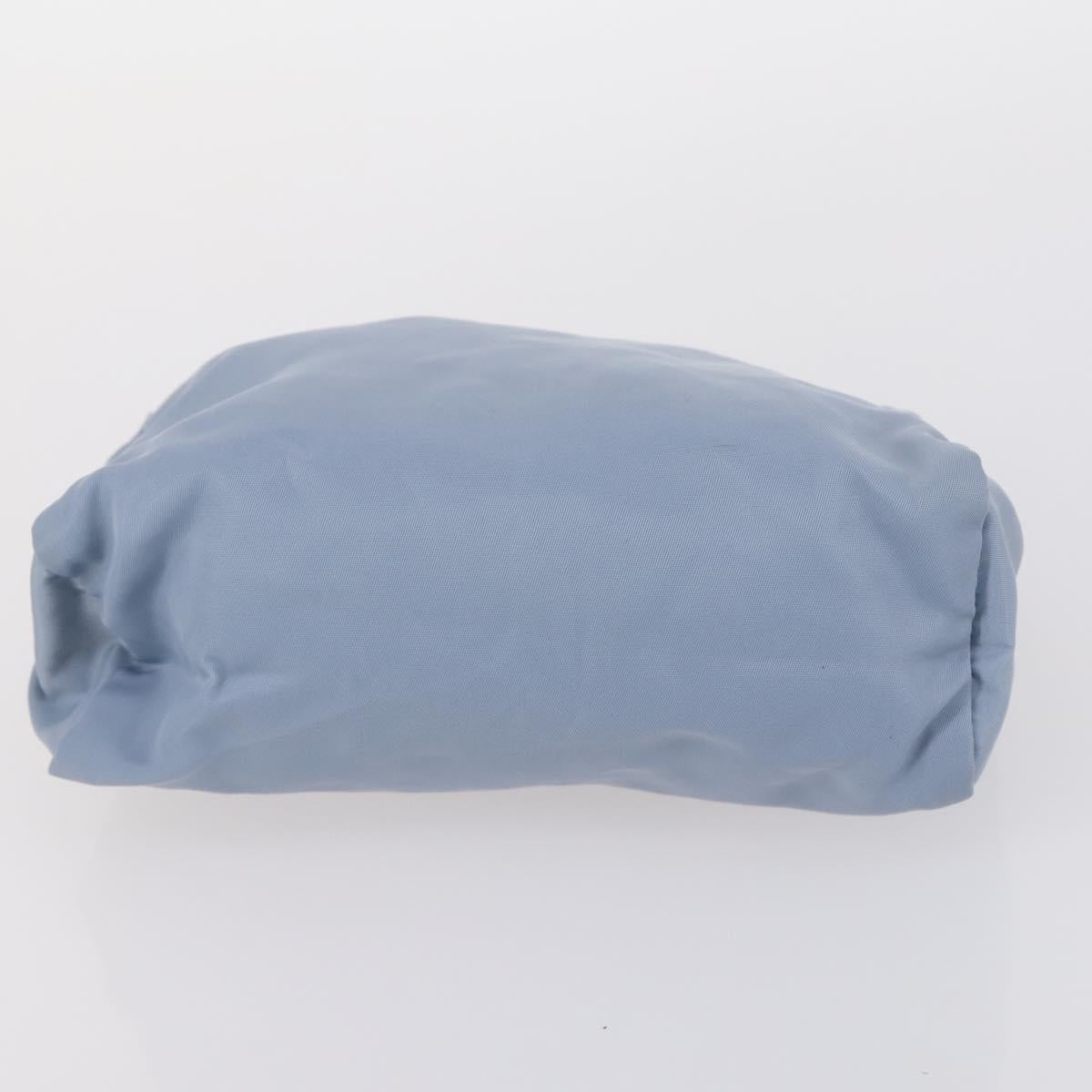 PRADA Pouch Nylon 6Set Black Brown blue Auth bs29638