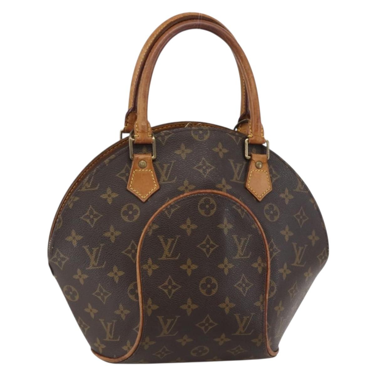 LOUIS VUITTON Monogram Ellipse PM Hand Bag M51127 LV Auth bs29669