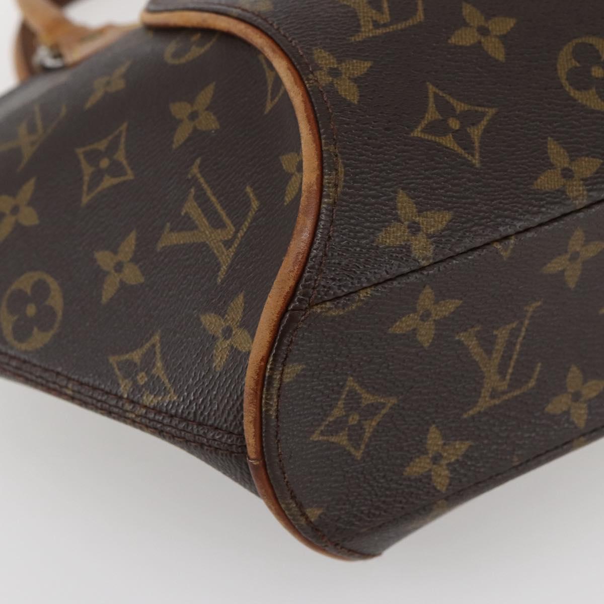 LOUIS VUITTON Monogram Ellipse PM Hand Bag M51127 LV Auth bs29669