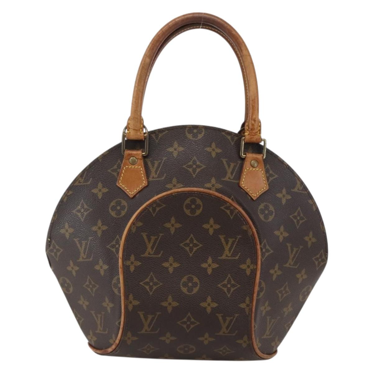 LOUIS VUITTON Monogram Ellipse PM Hand Bag M51127 LV Auth bs29669