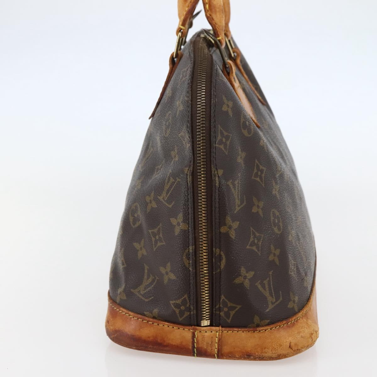 LOUIS VUITTON Monogram Alma Hand Bag M51130 LV Auth bs29672