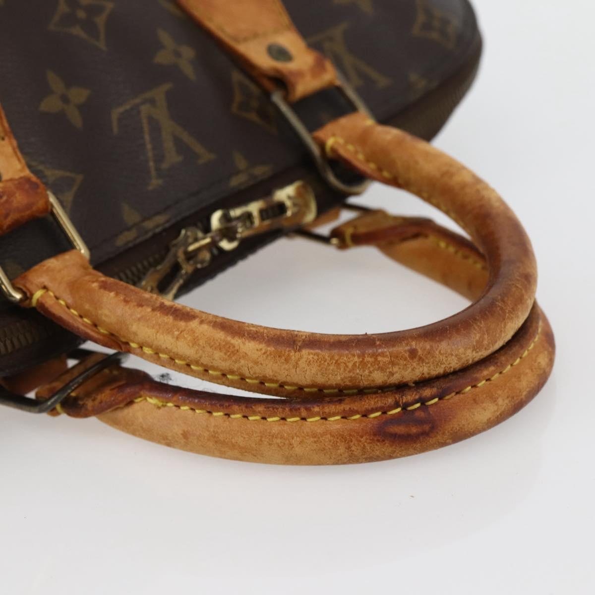 LOUIS VUITTON Monogram Alma Hand Bag M51130 LV Auth bs29672