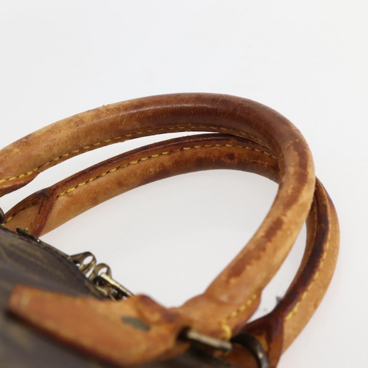 LOUIS VUITTON Monogram Alma Hand Bag M51130 LV Auth bs29672