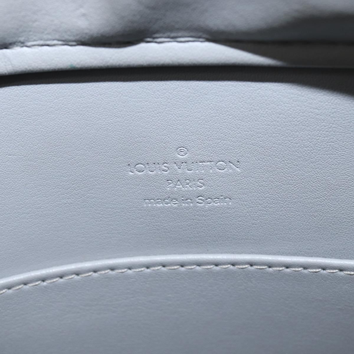 LOUIS VUITTON Monogram Vernis Columbus Tote Bag Gris M91028 LV Auth bs29674