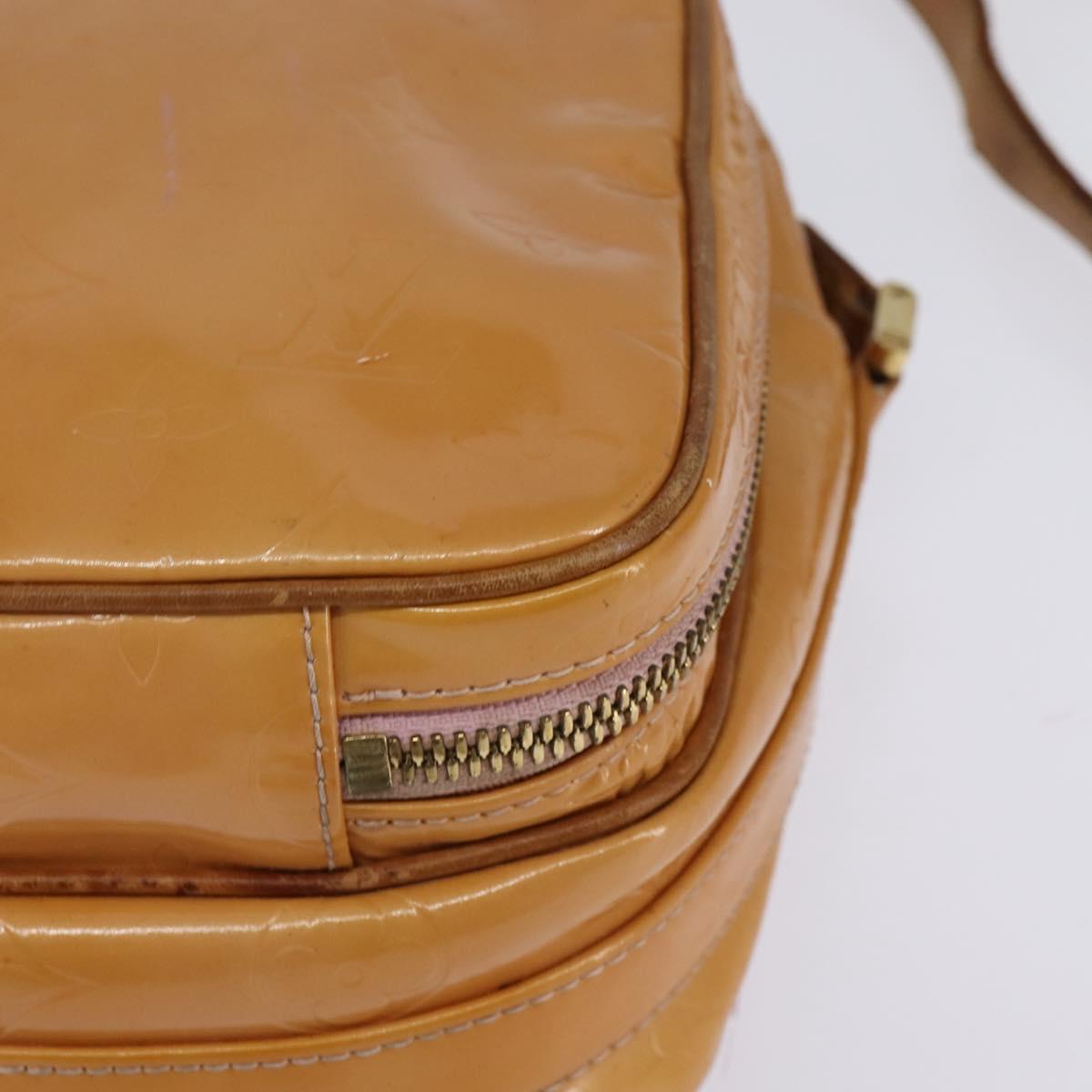 LOUIS VUITTON Monogram Vernis Wooster Bag Marshmallow Pink M91037 Auth bs29675