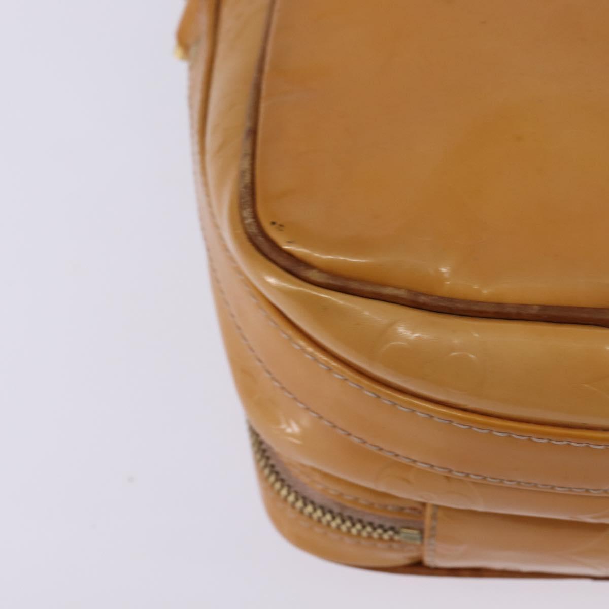 LOUIS VUITTON Monogram Vernis Wooster Bag Marshmallow Pink M91037 Auth bs29675