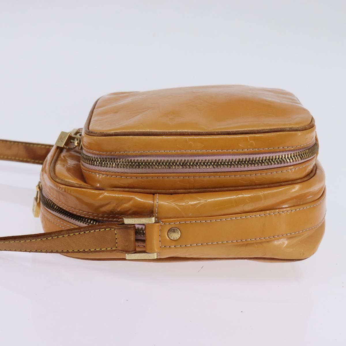 LOUIS VUITTON Monogram Vernis Wooster Bag Marshmallow Pink M91037 Auth bs29675