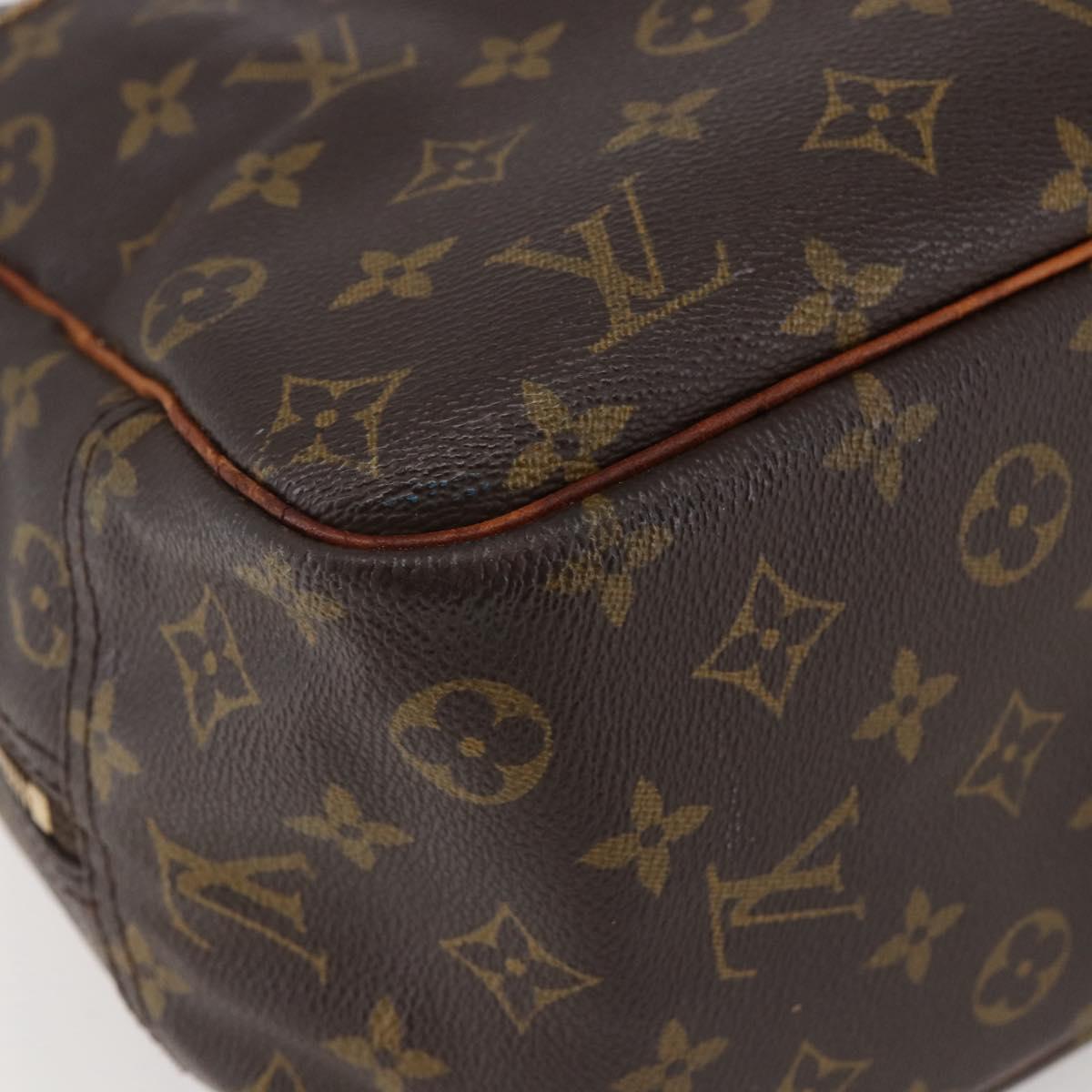 LOUIS VUITTON Monogram Deauville Hand Bag M47270 LV Auth bs29679