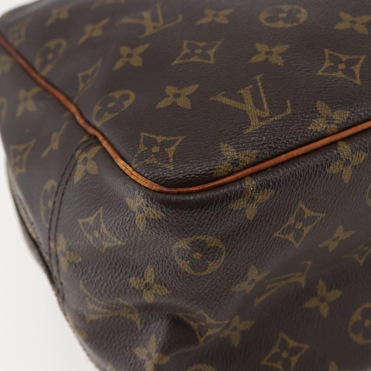 LOUIS VUITTON Monogram Deauville Hand Bag M47270 LV Auth bs29679
