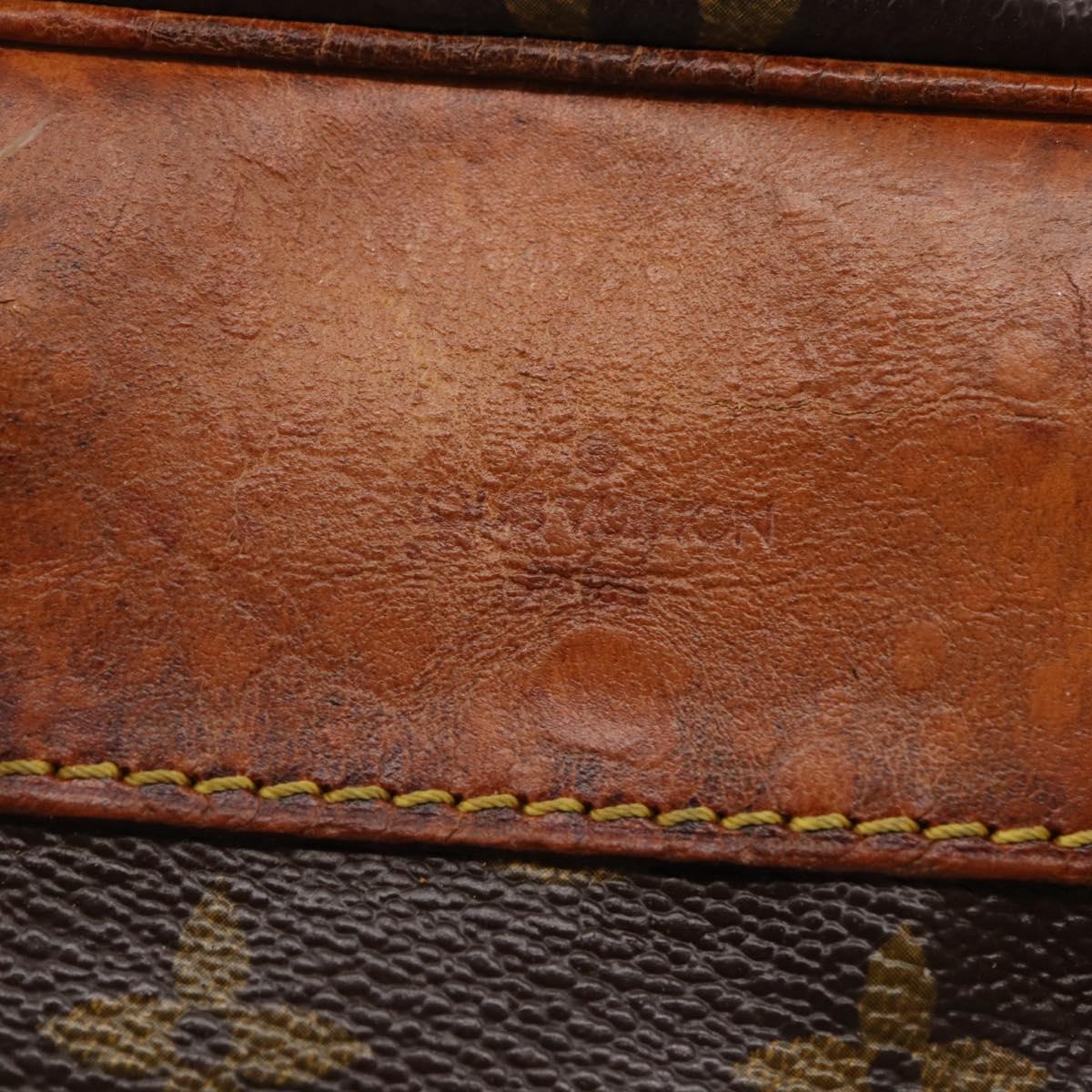 LOUIS VUITTON Monogram Deauville Hand Bag M47270 LV Auth bs29679