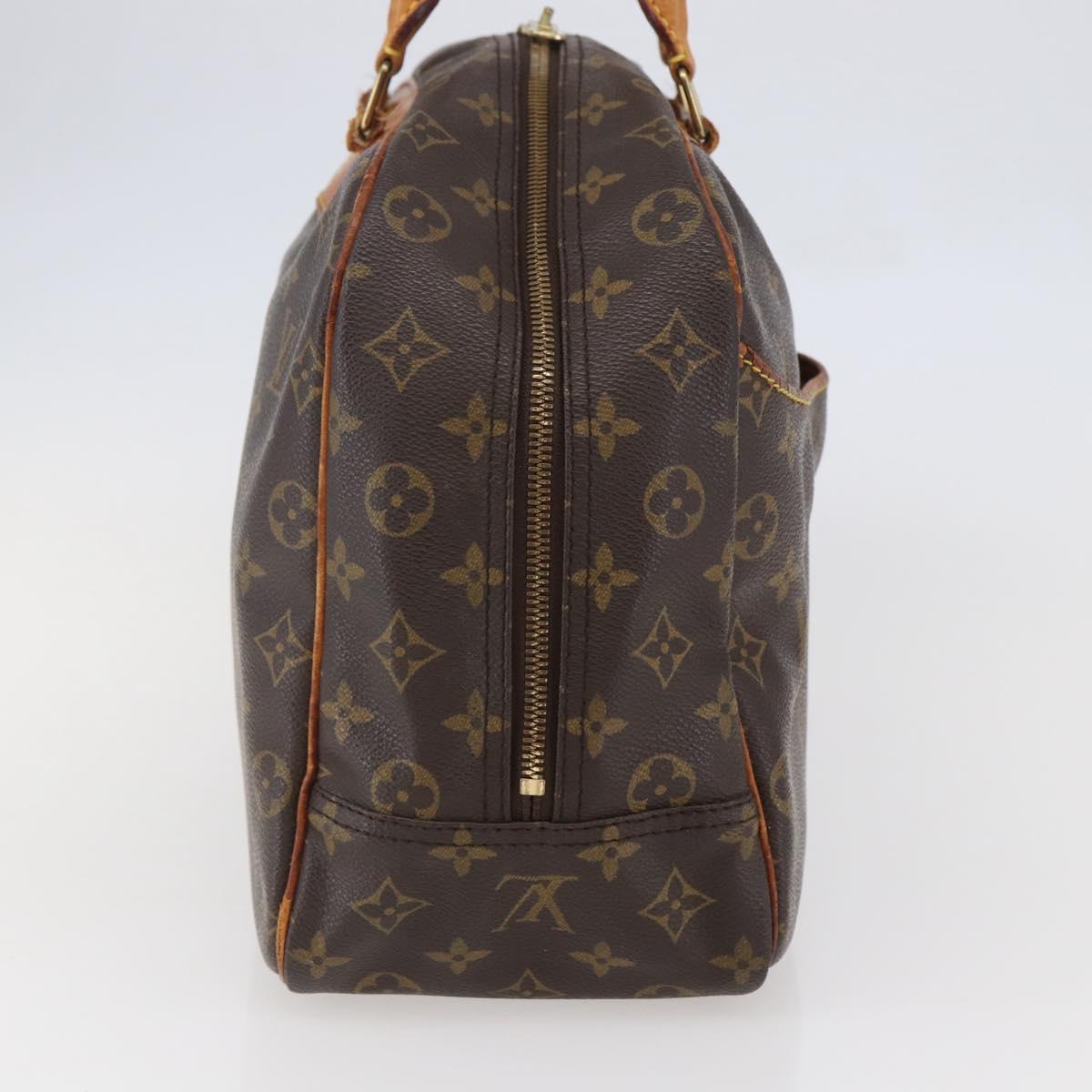 LOUIS VUITTON Monogram Deauville Hand Bag M47270 LV Auth bs29679