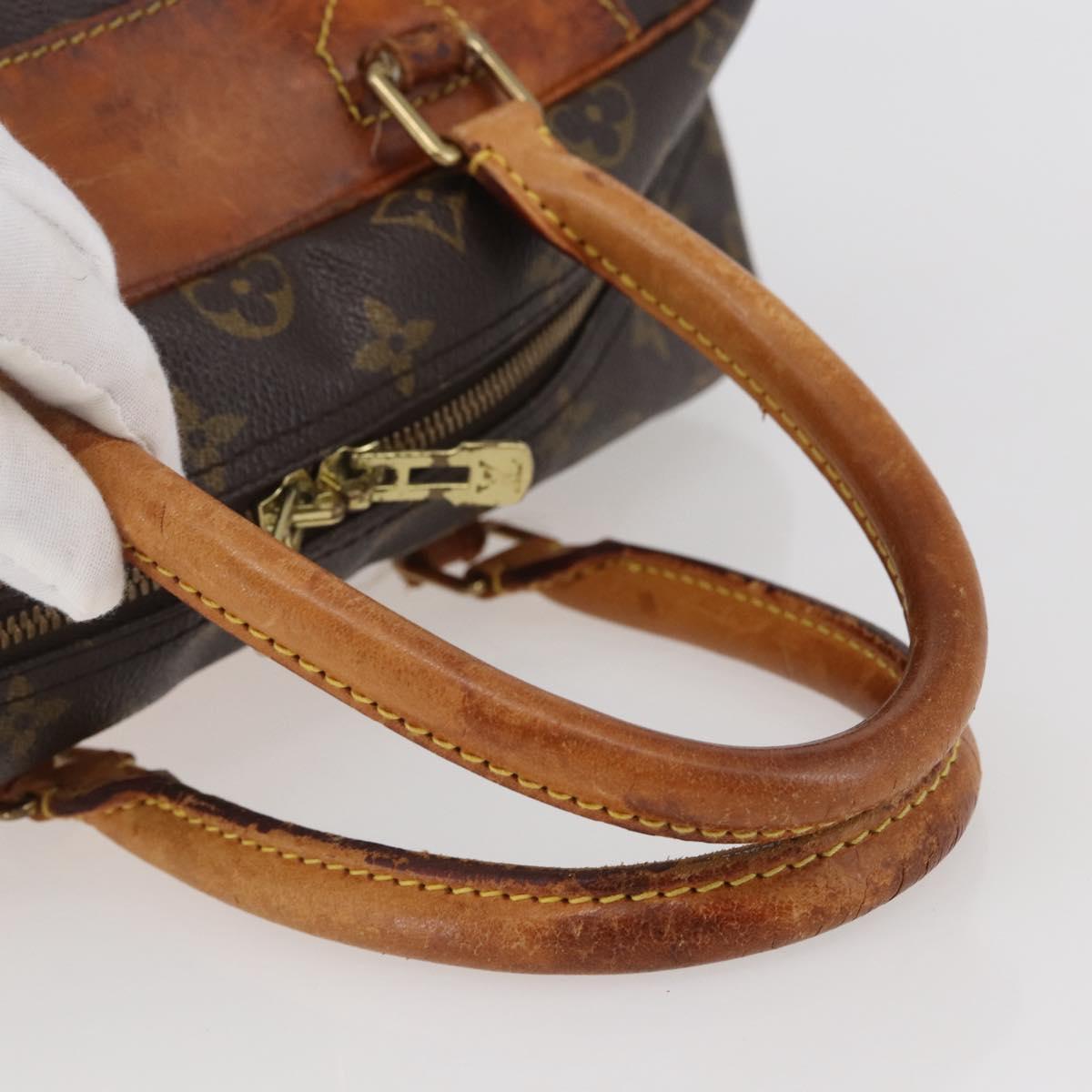 LOUIS VUITTON Monogram Deauville Hand Bag M47270 LV Auth bs29679