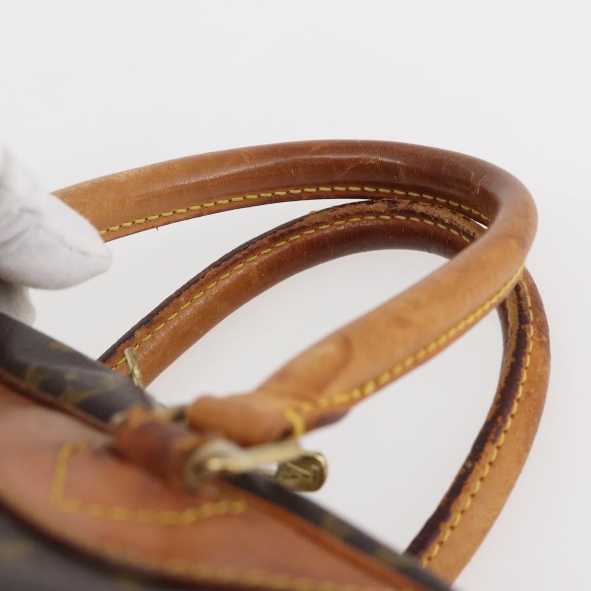 LOUIS VUITTON Monogram Deauville Hand Bag M47270 LV Auth bs29679