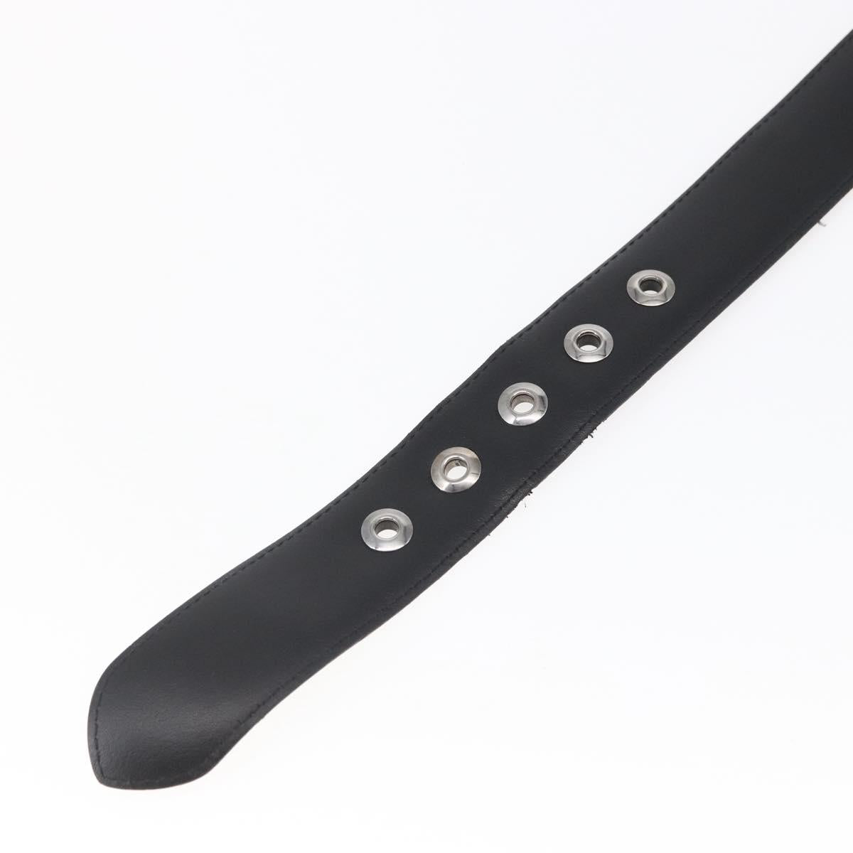 LOUIS VUITTON Monogram Eclipse Ceinture Voyager Belt LV Auth bs29690