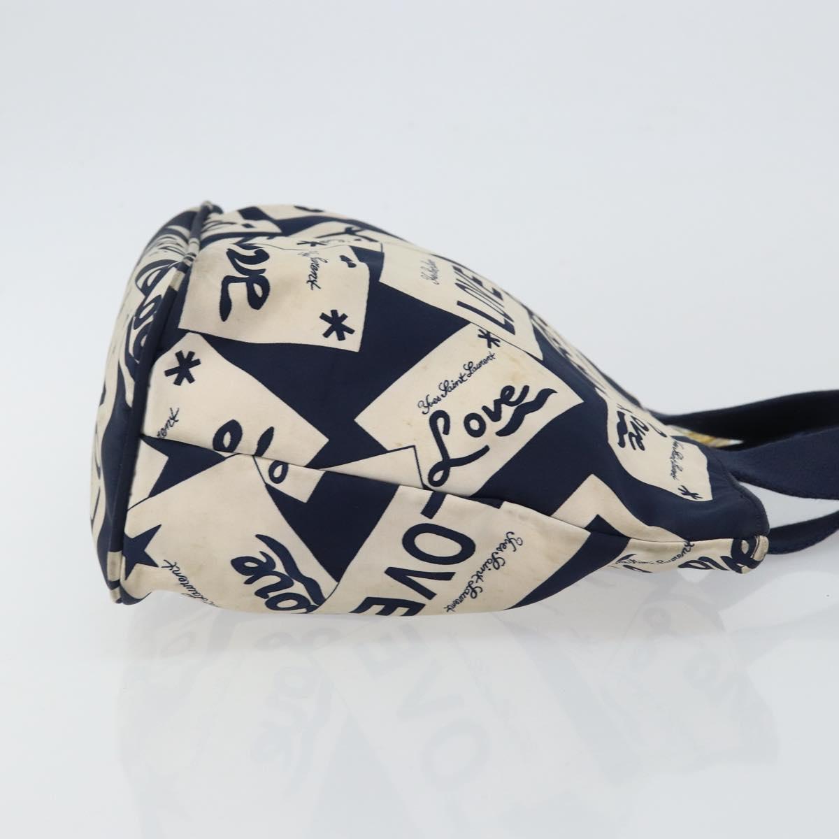 SAINT LAURENT Hand Bag Nylon Navy Auth bs29699