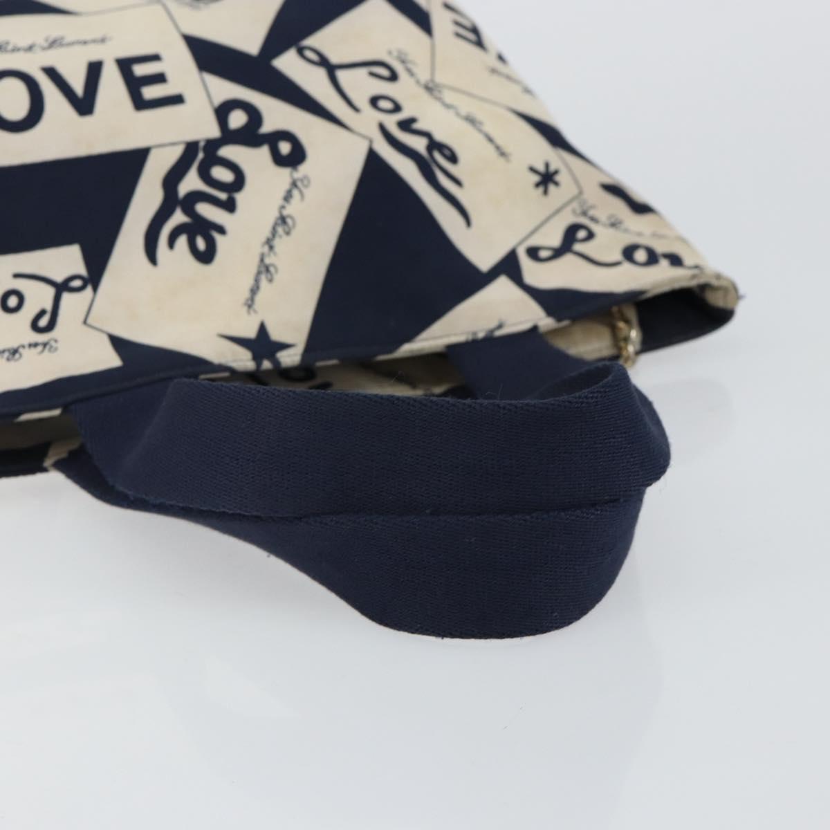 SAINT LAURENT Hand Bag Nylon Navy Auth bs29699